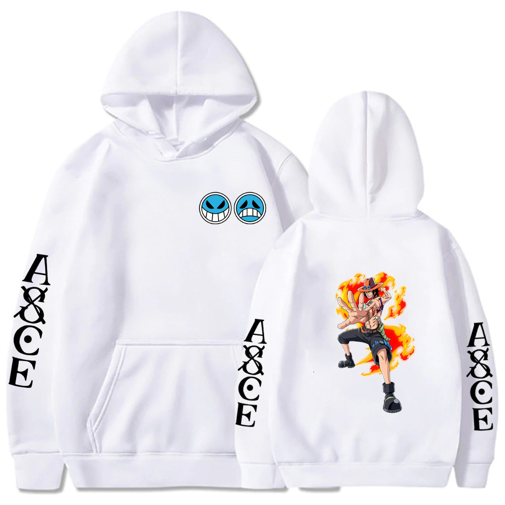 Portgas D Ace One Piece Film Red Hoodie Sweatshirt