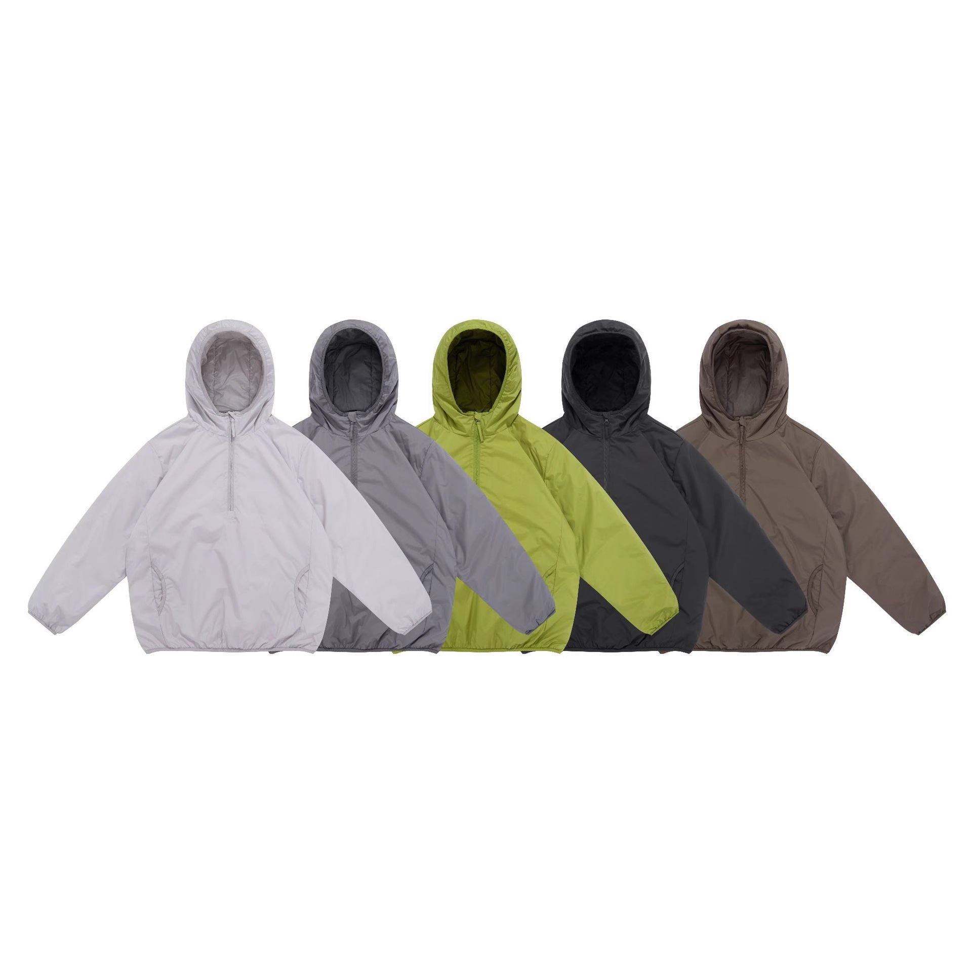 Waterproof Hooded Pullover Warm White Duck Down Winter Jacket