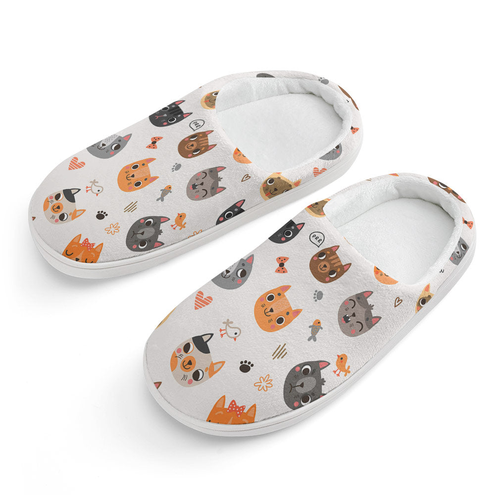 Customized personalized children's home cotton slippers