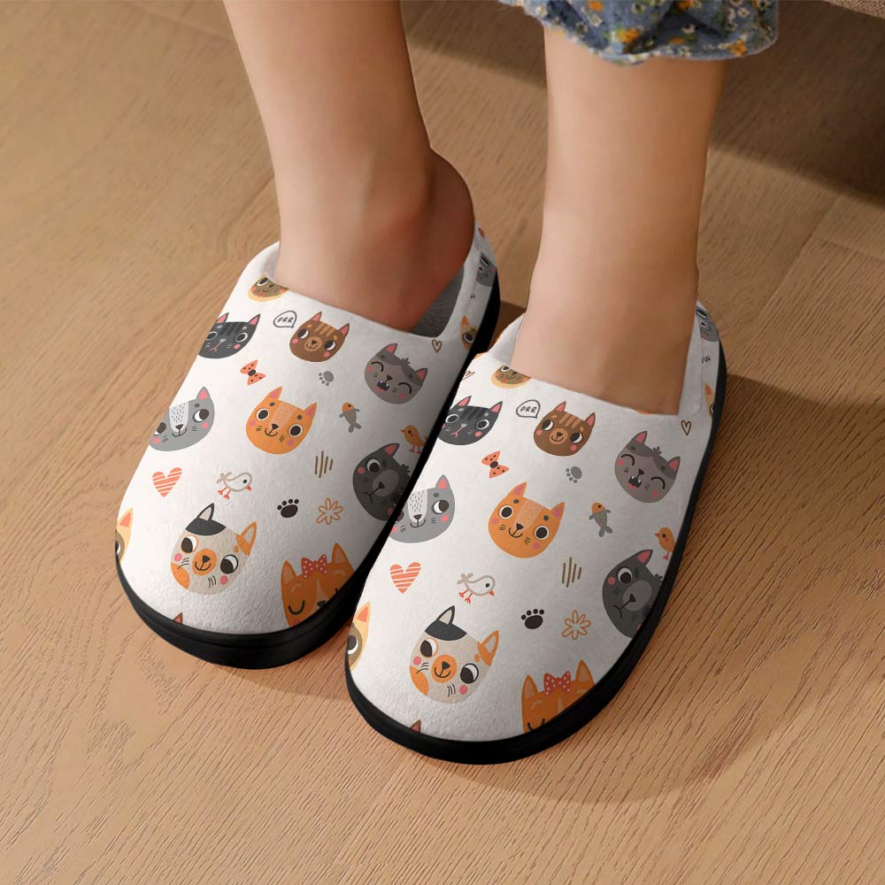 Customized personalized children's home cotton slippers