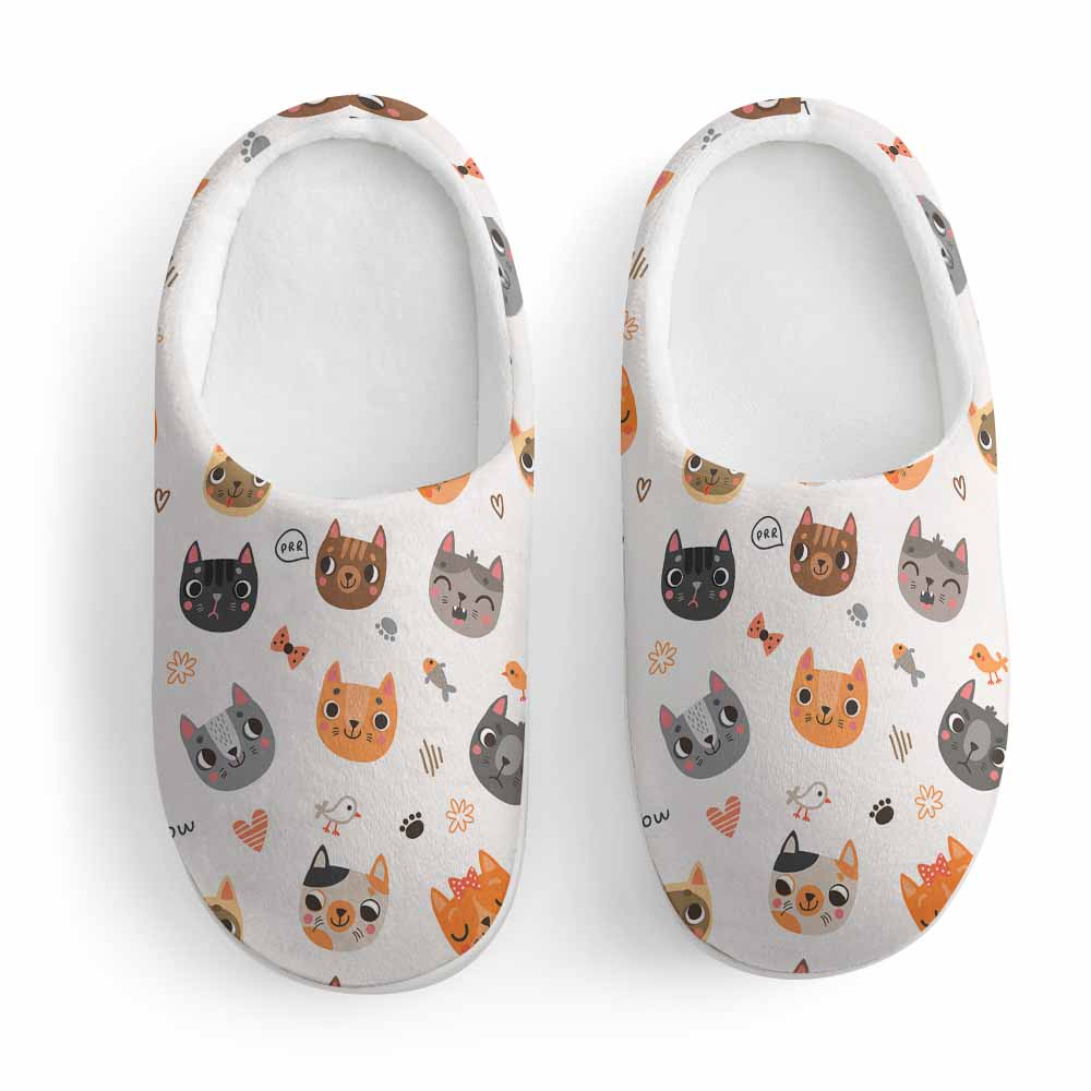 Customized personalized children's home cotton slippers