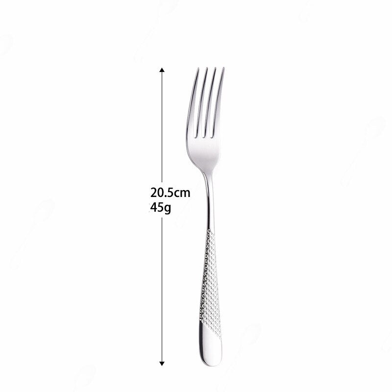 Home Tableware Cutlery Set Golden Cutlery Stainless Steel Dinnerware Set Silverware Cutlery Complete Fork Spoons Knives Set