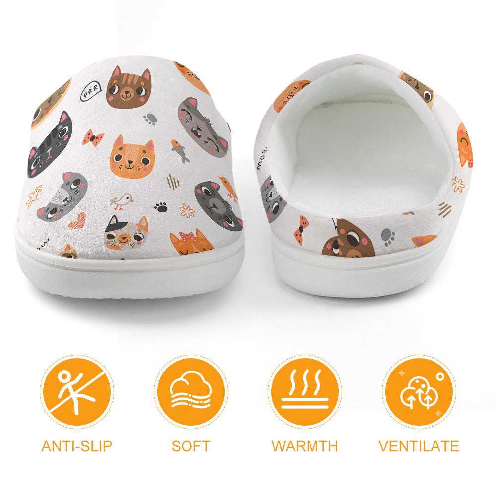 Customized personalized children's home cotton slippers