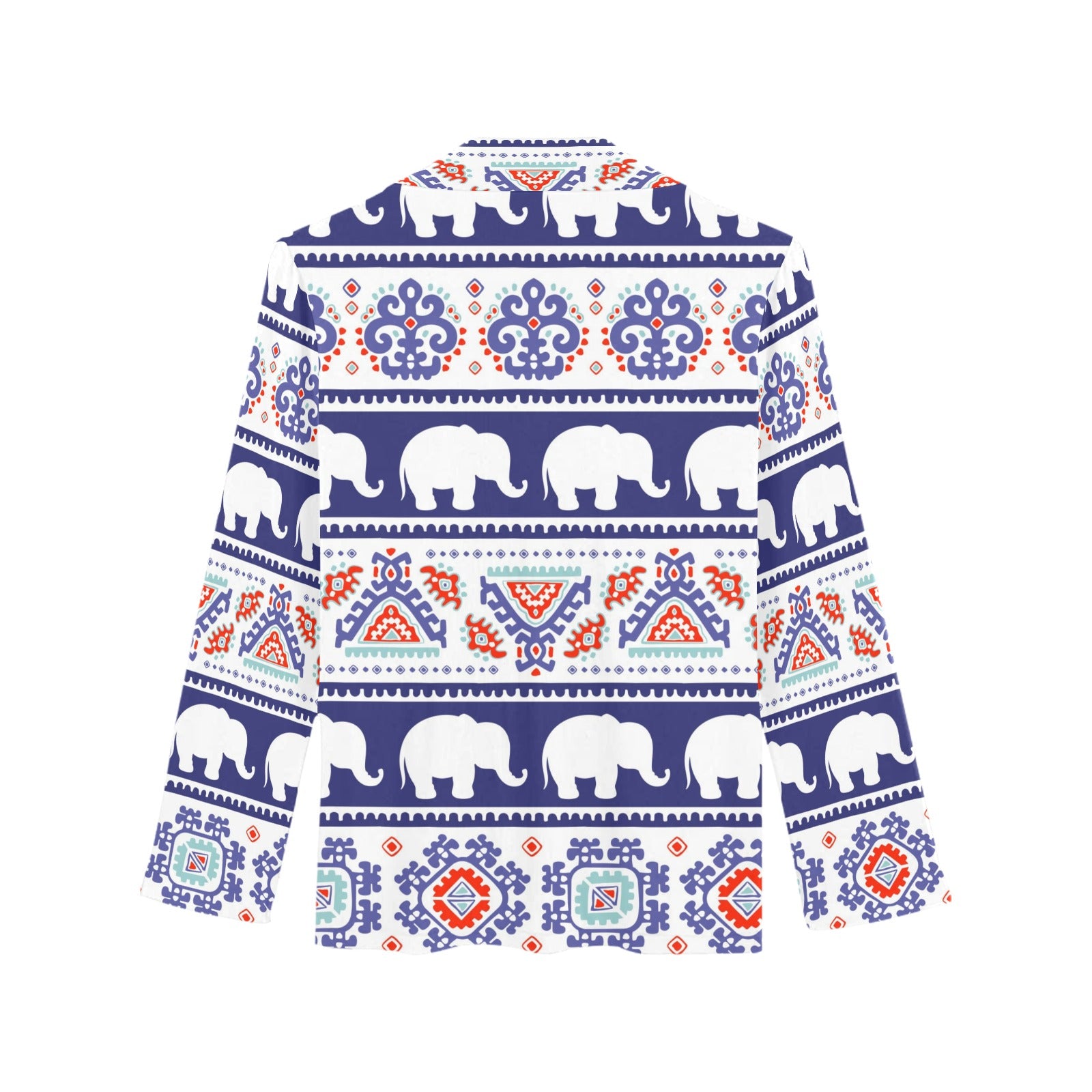 Women's Long Sleeve Pajama Shirt(Sets 02)