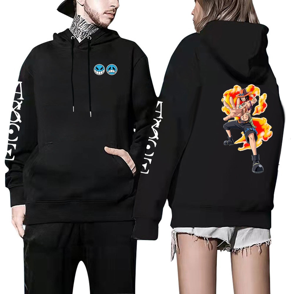 Portgas D Ace One Piece Film Red Hoodie Sweatshirt