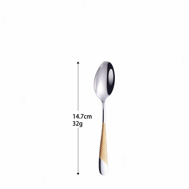 Home Tableware Cutlery Set Golden Cutlery Stainless Steel Dinnerware Set Silverware Cutlery Complete Fork Spoons Knives Set