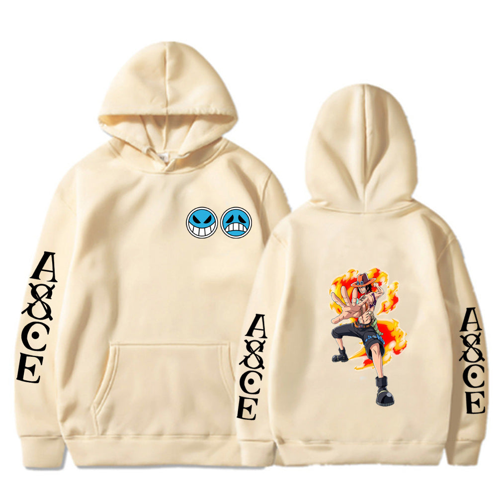 Portgas D Ace One Piece Film Red Hoodie Sweatshirt