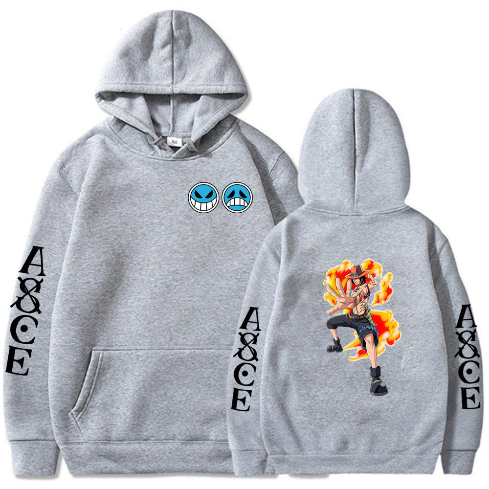 Portgas D Ace One Piece Film Red Hoodie Sweatshirt