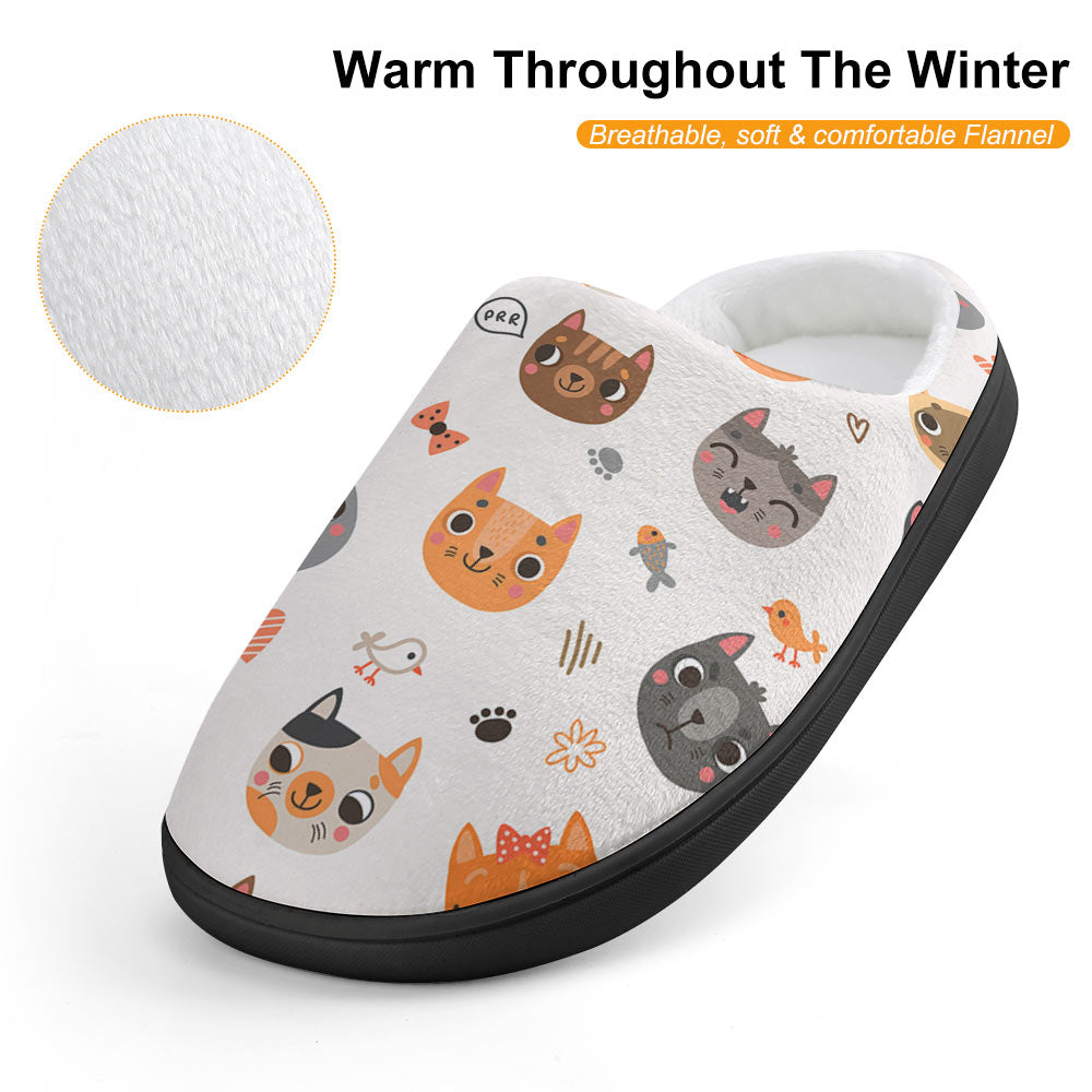 Customized personalized children's home cotton slippers