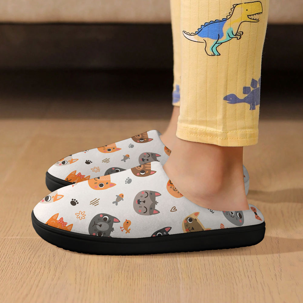 Customized personalized children's home cotton slippers