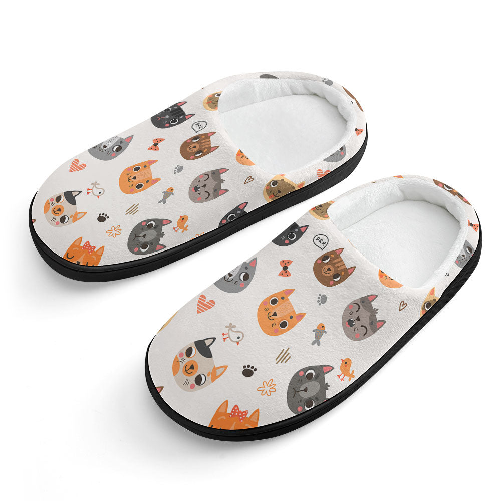 Customized personalized children's home cotton slippers
